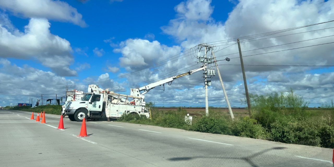 Por mantenimiento, suspenderán la energía eléctrica en esta comunidad de El Fuerte