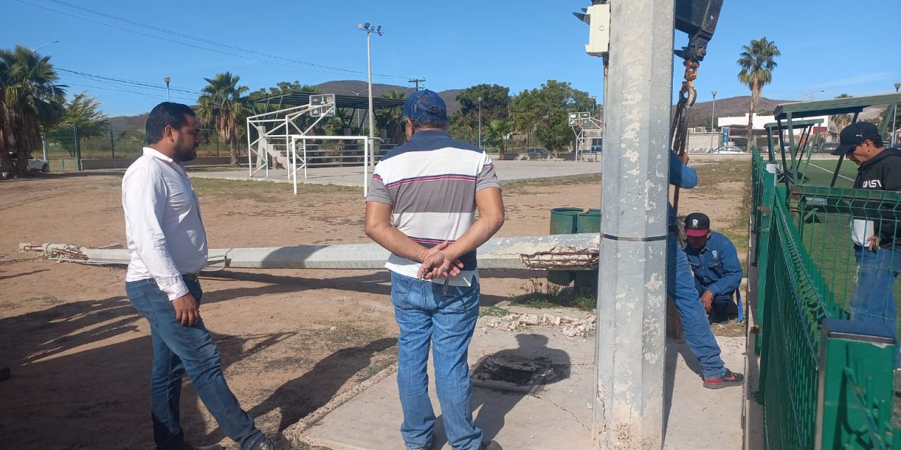 Ulises Pinzón trabaja por el bienestar de Topolobampo