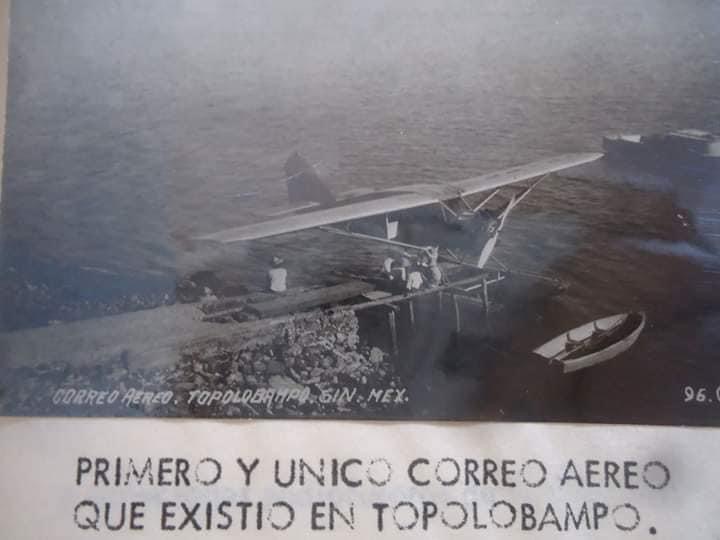 ¿Sabías qué existió un correo aéreo en Topolobampo?