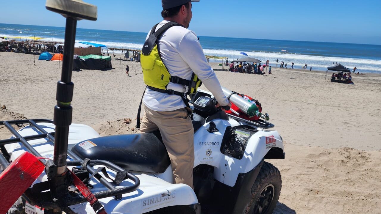 Saldo Blanco en Operativo Preventivo en playas y centros de recreo: P.C. Culiacán