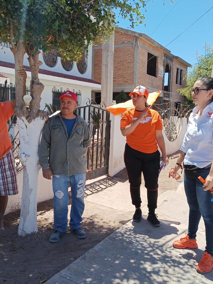 El Distrito 05 se pinta de Naranja con Lupita Ontiveros