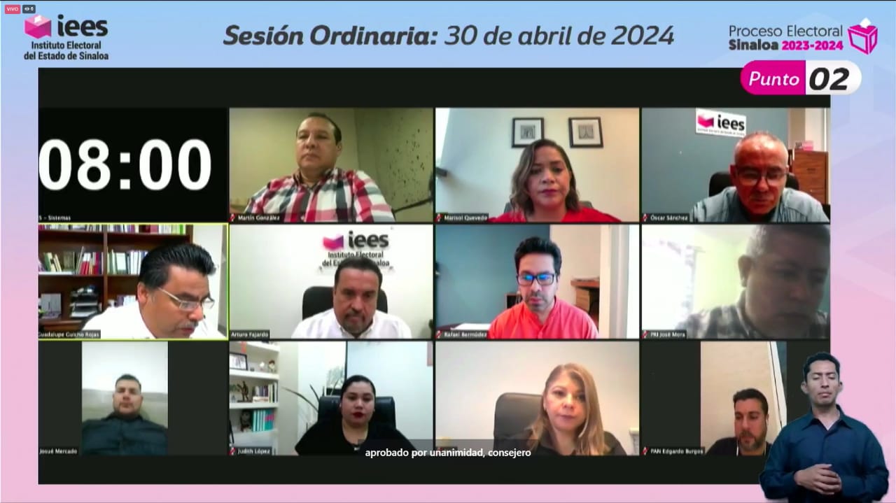 Aprueba IEES sustitución de candidaturas por renuncia
