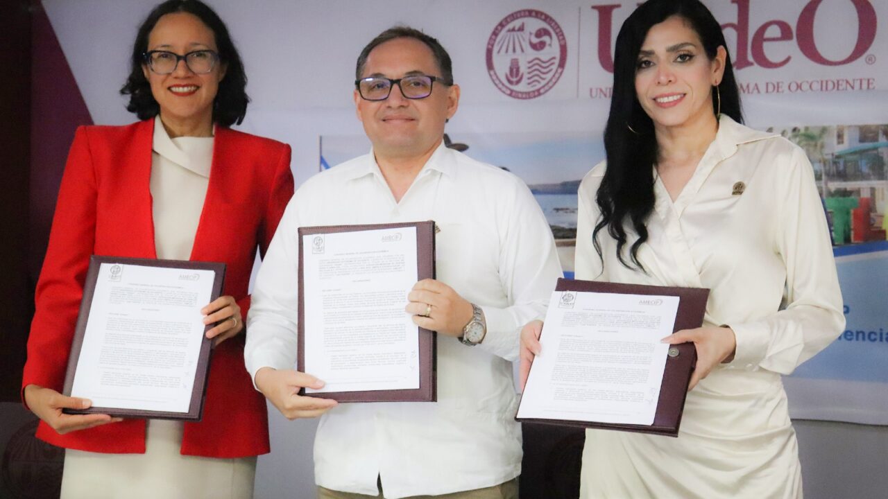 UAdeO y AMECIP firman convenio de colaboración y anuncian el XII Congreso Internacional de Ciencia Política