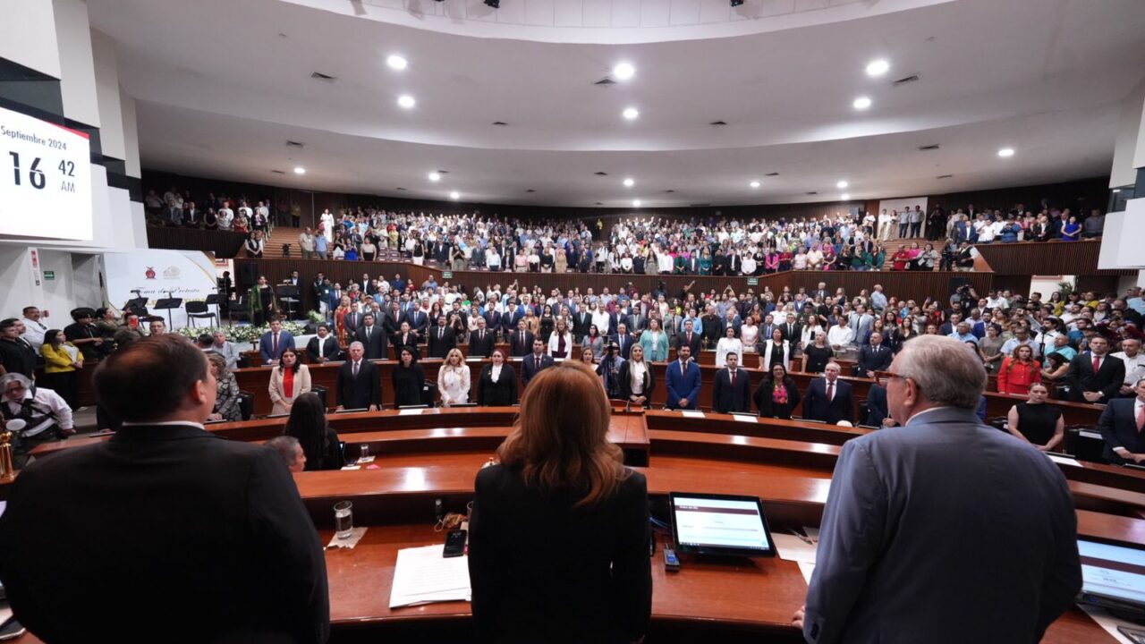 En Sesión Solemne se instala la LXV Legislatura del H. Congreso del Estado de Sinaloa