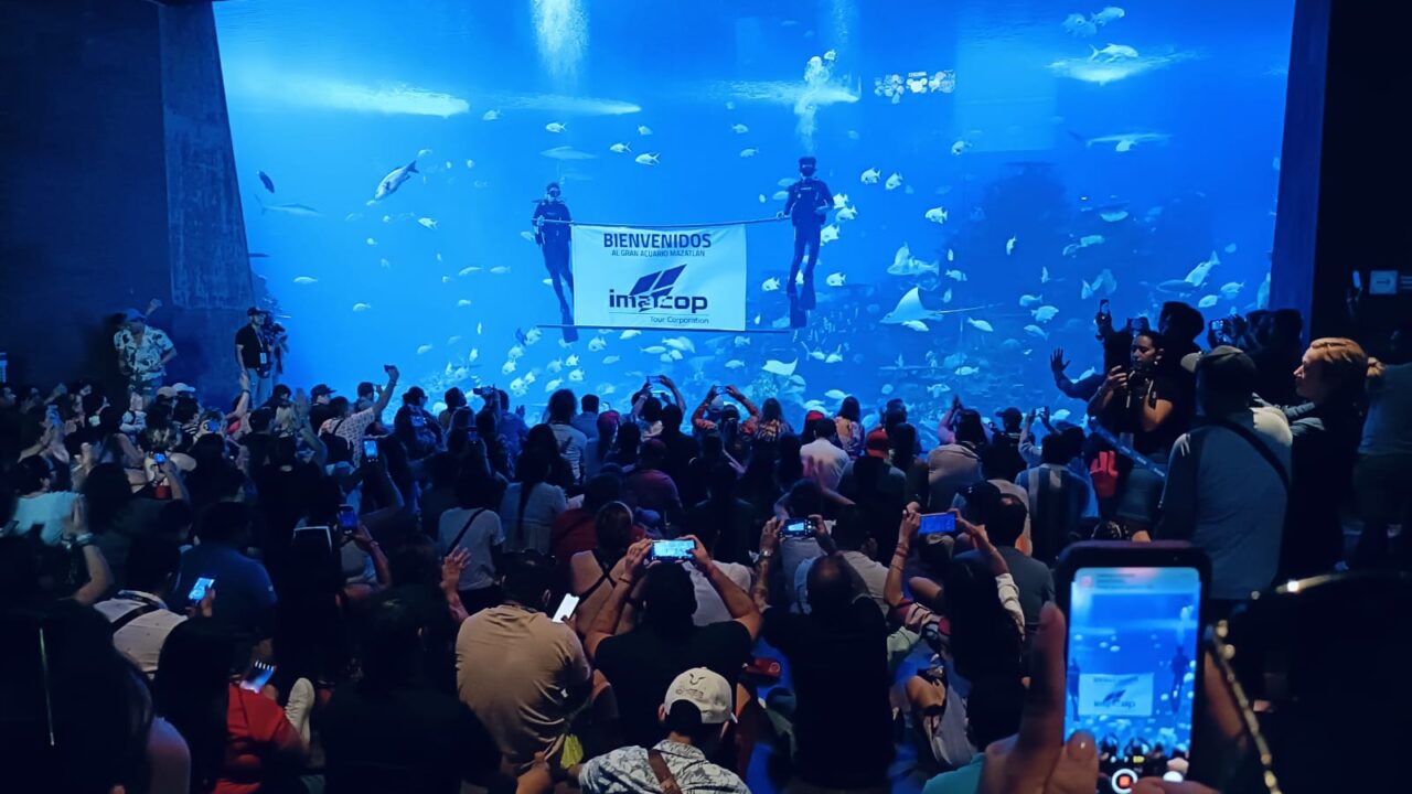 Cientos de agentes de viajes reconocen la labor del Gran Acuario Mazatlán