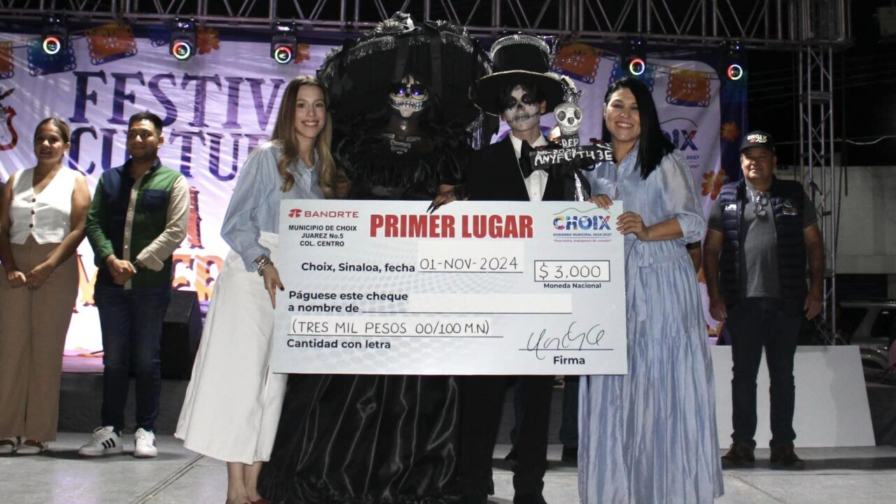 Choix presenta su primer Festival Cultural de Día de Muertos