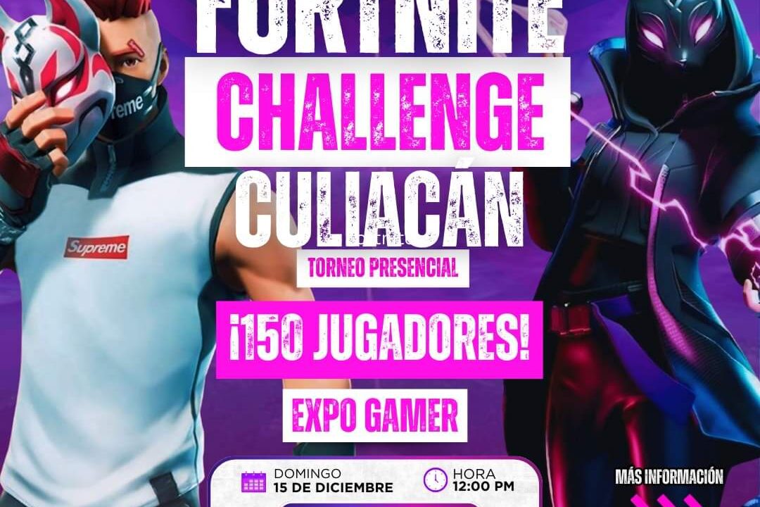 Prepárate para el primer torneo presencial de Fortnite en Culiacán
