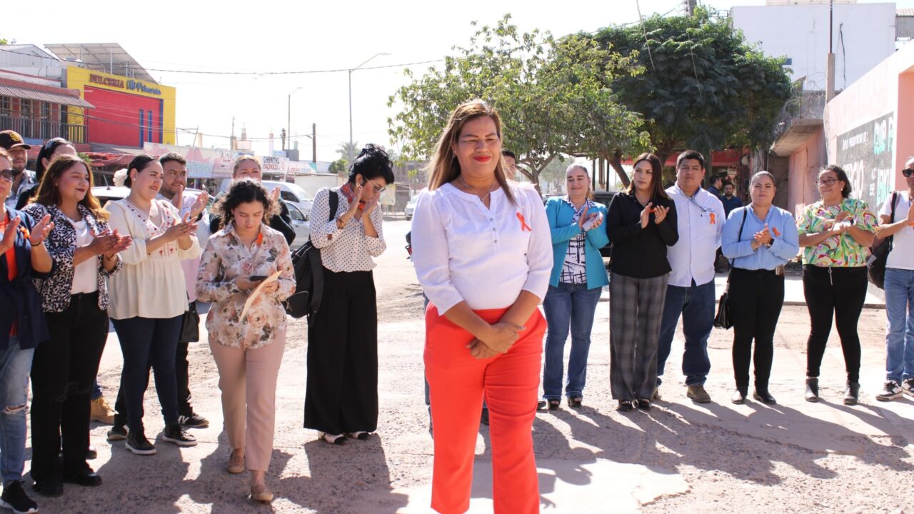 Culminan los 16 Días de Activismo en contra de la violencia de las mujeres, niñas y adolescentes con mural representativo en Juan Jose Ríos