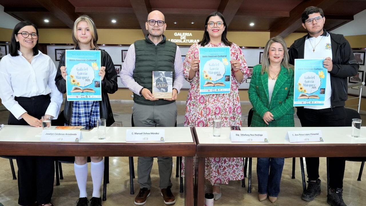 Invita Congreso del Estado a participar en el Festival Cultural Gabriel García Márquez