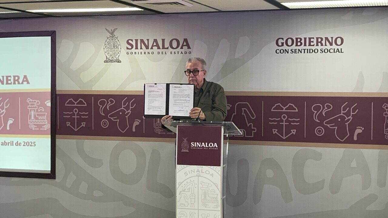 Rocha Moya solicita declaratoria de desastre natural por sequía en Sinaloa