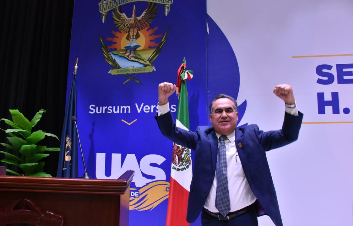 Jesús Madueña Molina es reelecto como rector de la UAS para el periodo 2025-2029