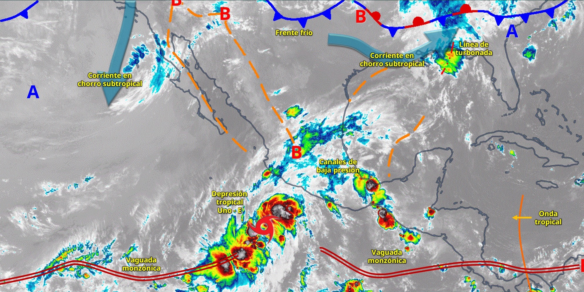 En la mesa de seguridad que encabeza el gobernador Rocha, Sinaloa se prepara ante la tormenta Alvin