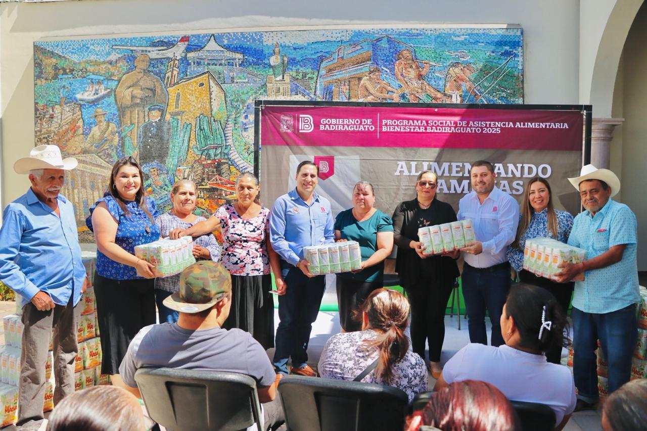 Más de mil familias en Badiraguato ya son beneficiadas con la entrega de harimasa