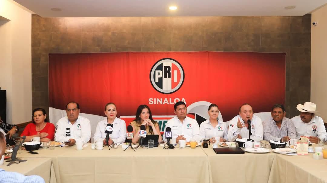 PRI Sinaloa denuncia abandono presupuestal en seguridad y respalda iniciativa para incluir Inteligencia Artificial en educación