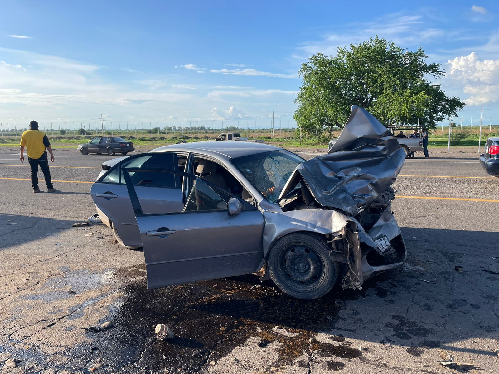 𝗨𝗻 𝗳𝗮𝗹𝗹𝗲𝗰𝗶𝗱𝗼 𝘆 𝘂𝗻 𝗺𝗲𝗻𝗼𝗿 𝗹𝗲𝘀𝗶𝗼𝗻𝗮𝗱𝗼 𝘁𝗿𝗮𝘀 𝘂𝗻 𝗰𝗵𝗼𝗾𝘂𝗲 𝗲𝗻 𝗚𝘂𝗮𝘀𝗮𝘃𝗲