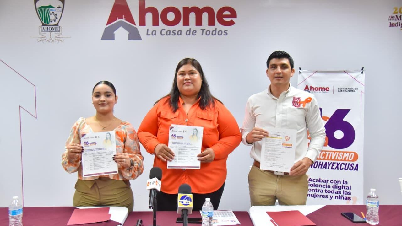 Listo programa “16 Días de Activismo”, para prevenir la violencia contra las niñas y mujeres en Ahome
