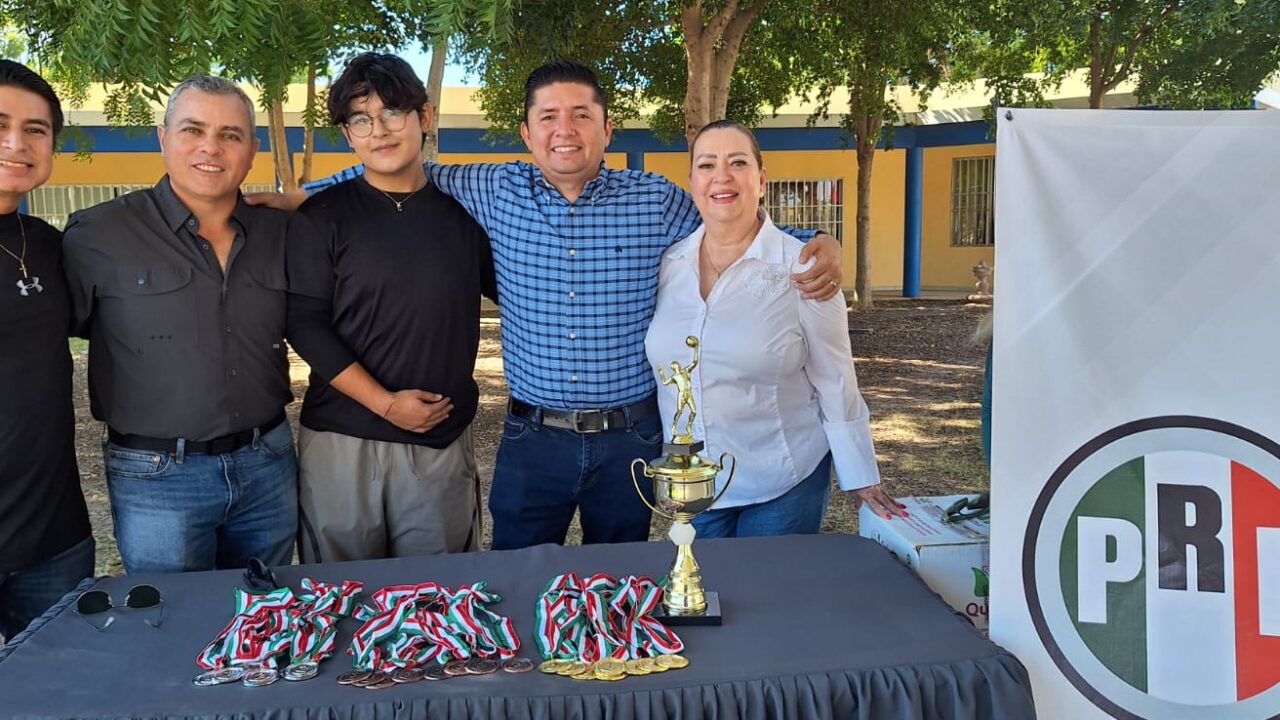 PRI fortalece vínculos con jóvenes ahomenses a través del deporte