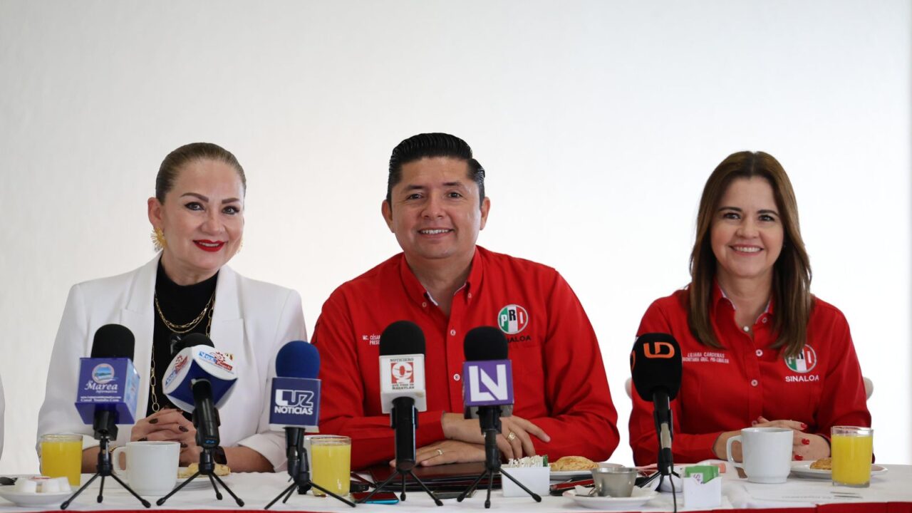 PRI Sinaloa refrenda llamado urgente a recuperar la seguridad y la paz en el estado