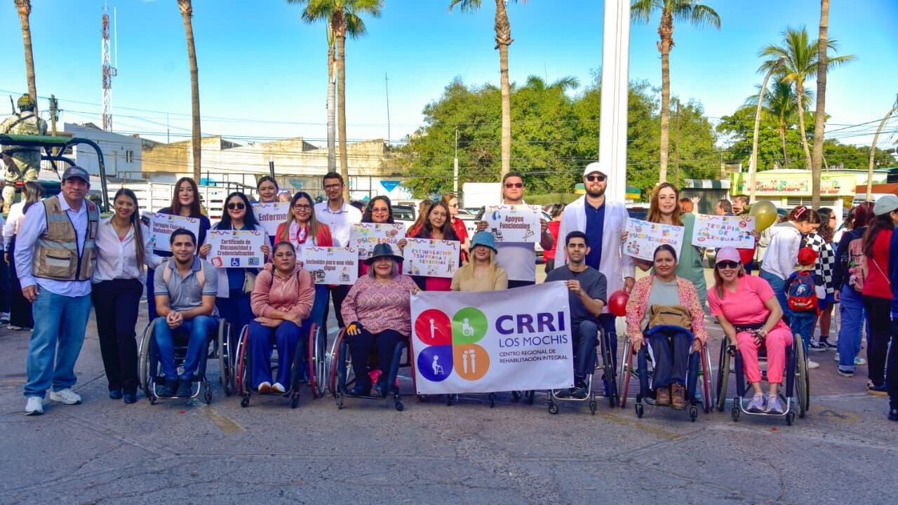 Ahome conmemora el Día Internacional de las Personas con Discapacidad con marcha y festival cultural