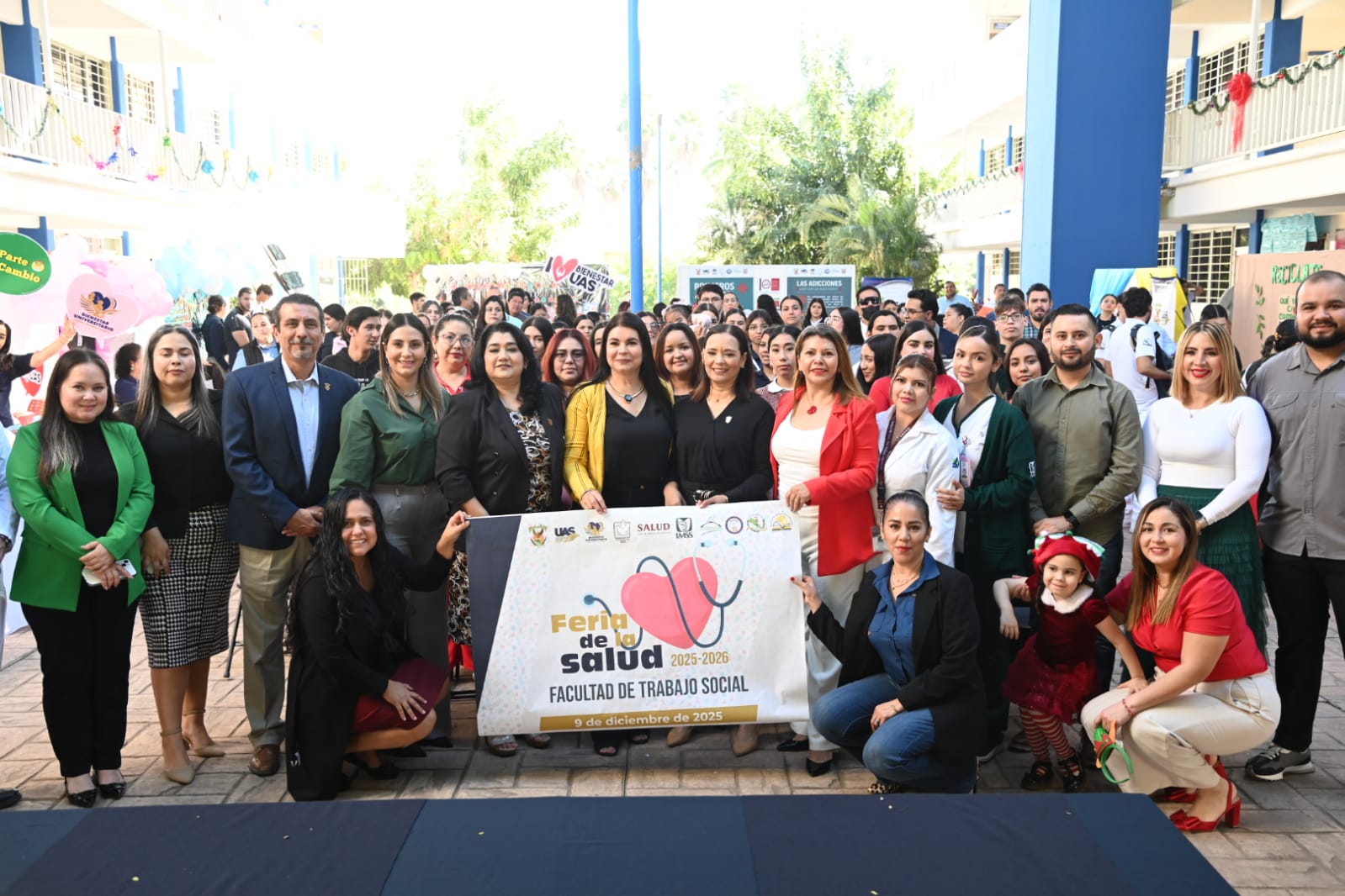 La UAS lleva a la Facultad de Trabajo Social la Feria de la Salud 2025-2026