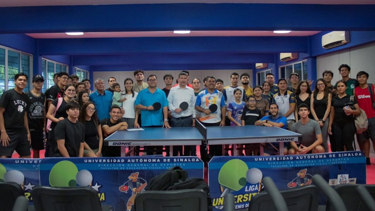 Invita la UAS al Torneo Navideño de Tenis de Mesa