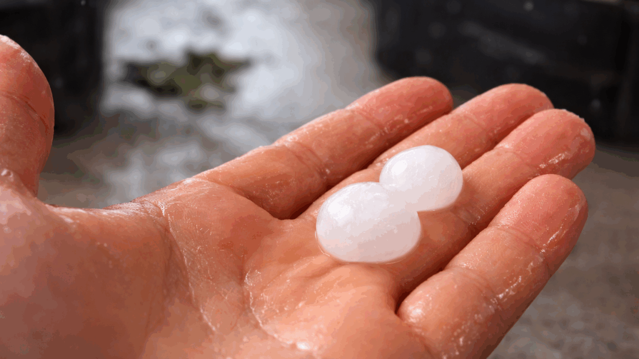 ¡Cayó granizo! Tormenta inesperada en Sinaloa