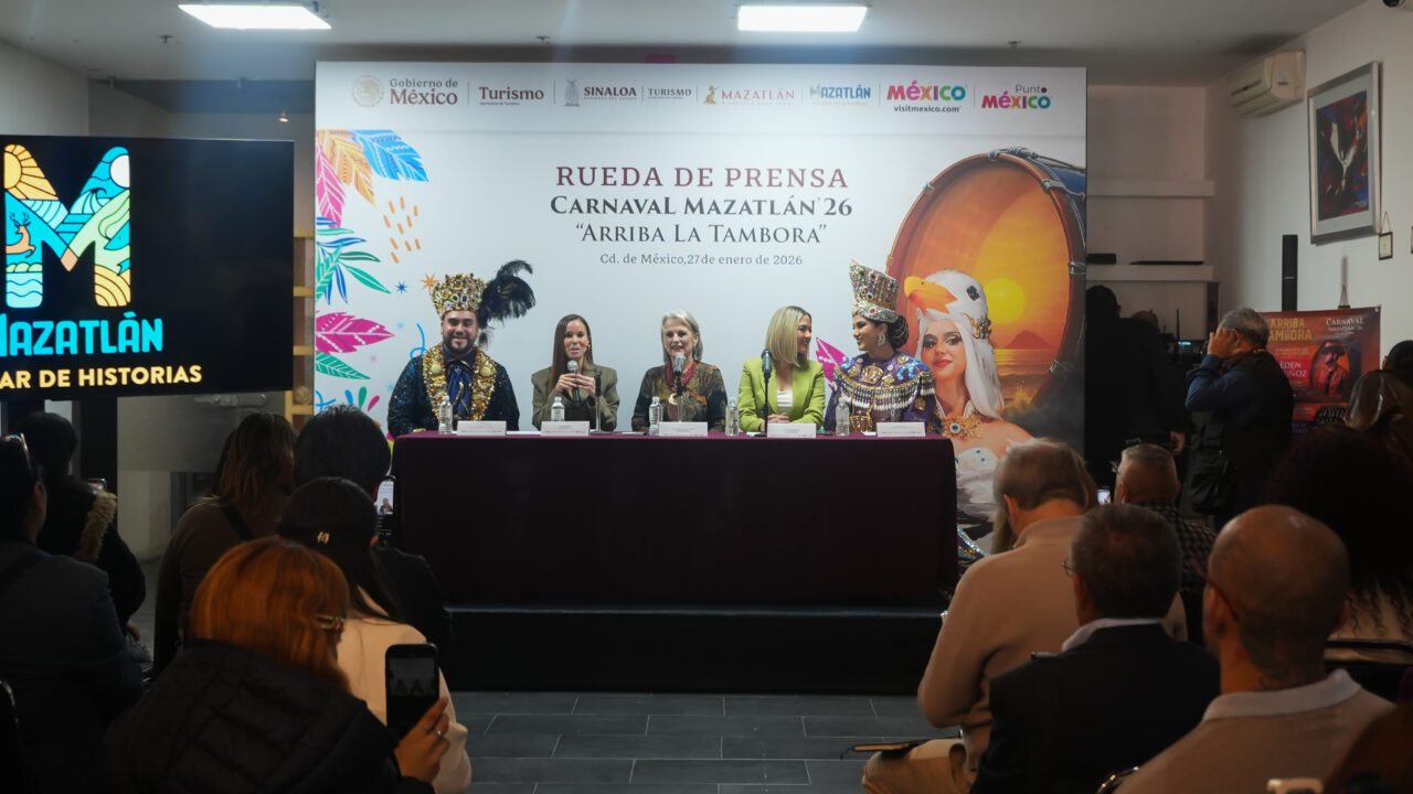 Promociona Sectur el Carnaval de Mazatlán en la CDMX