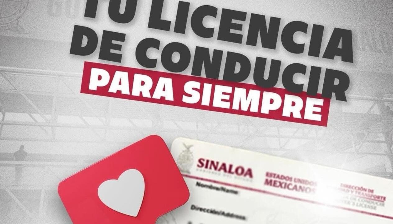 Aprueban licencia de conducir permanente en Sinaloa