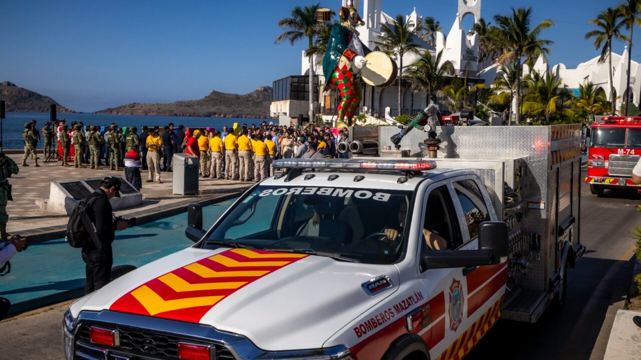 En marcha el Operativo de Seguridad del Carnaval de Mazatlán 2026