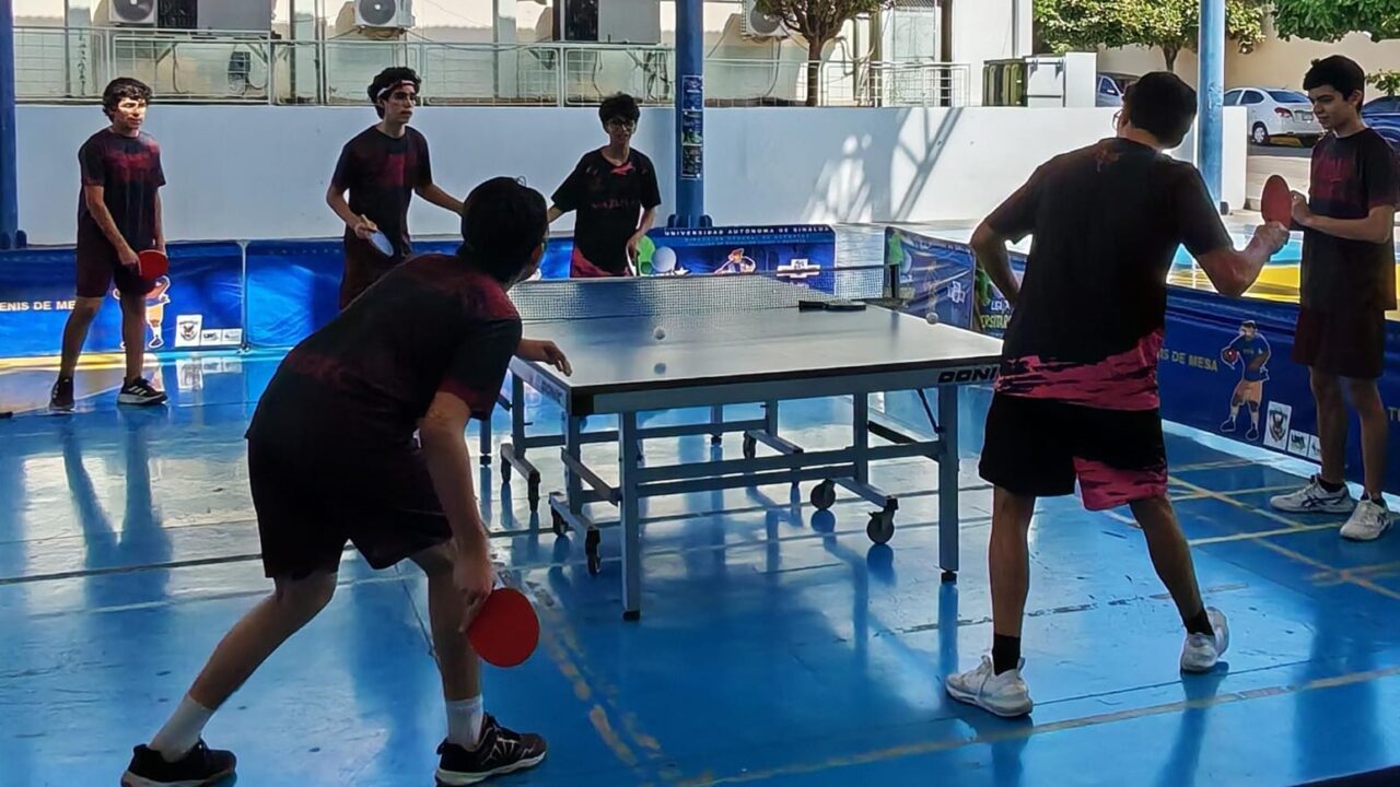 Tenis de mesa reúne a jóvenes talentos sinaloenses en la Olimpiada Nacional CONADE 2026