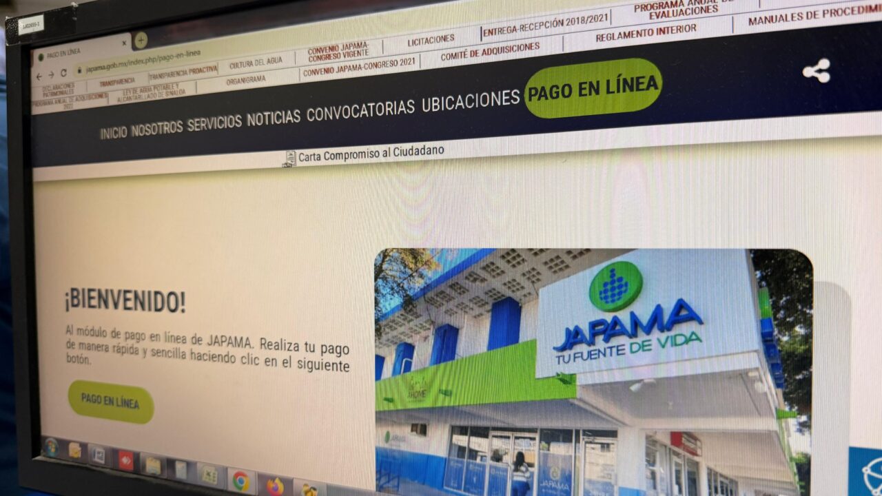 Paga tu recibo de agua en minutos: JAPAMA te recuerda que puedes hacerlo en línea las 24 horas del día