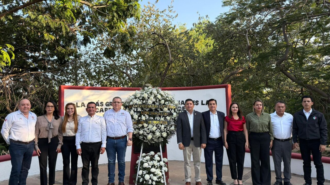 México sigue en deuda con Colosio: PRI Sinaloa