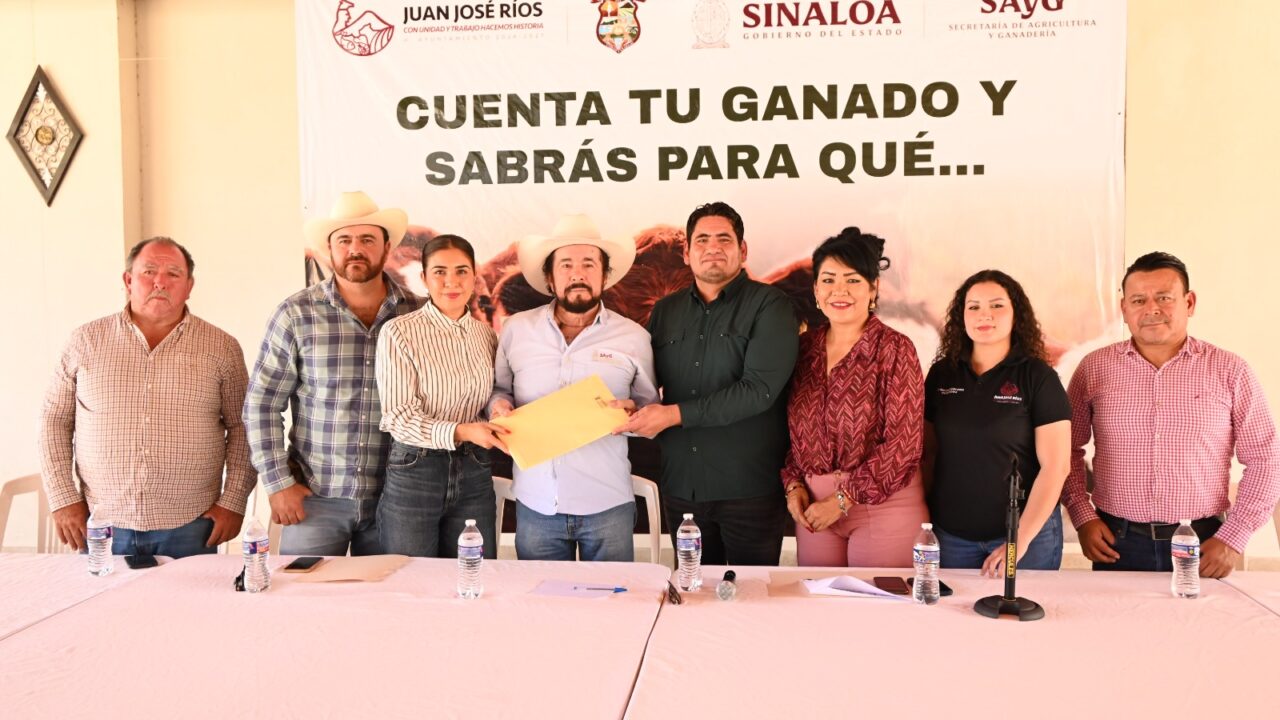 Presenta Gobierno Municipal resultados del Censo Ganadero ante Subsecretario de Ganadería del Estado