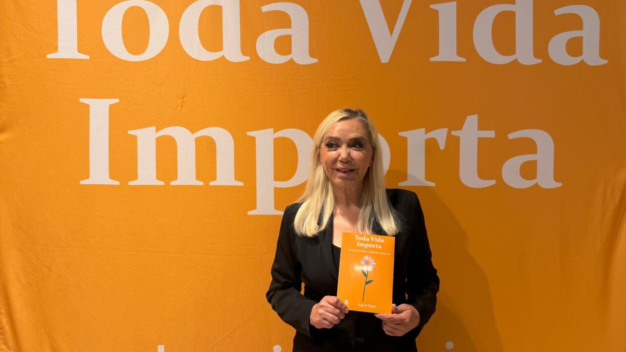 Ingrid Tapia presentará su libro «Toda Vida Importa» este lunes en el CIE