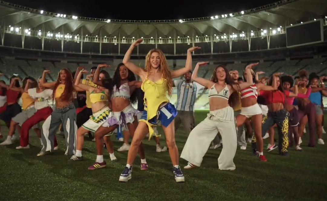 Shakira vuelve a hacer historia en el fútbol mundial