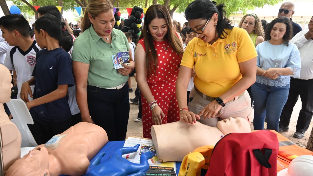 Encabeza alcaldesa Evangelina Llanes Carreón Primera Feria Municipal de la Prevención 2026 en Juan José Ríos