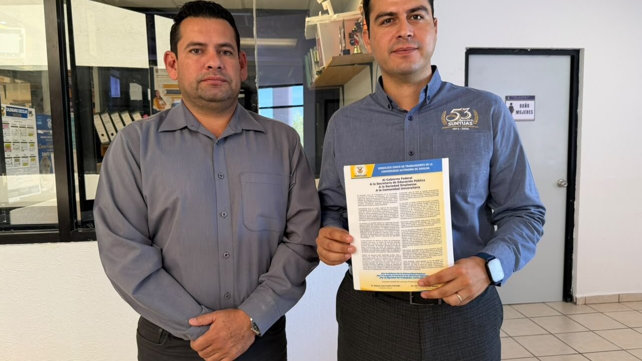 Trabajadores de UAS advierten paro de labores por falta de recursos para el pago de la próxima quincena