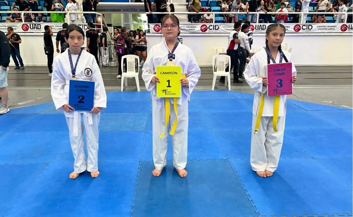 Pequeños atletas del SUNTUAS Zona Norte conquistan medallas en Mazatlán