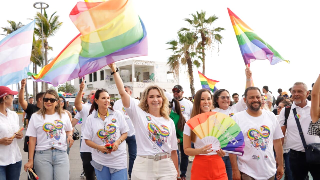 Se celebra la edición 17 de la Marcha del Orgullo LGBT+ “Maz Orgullo” en Mazatlán