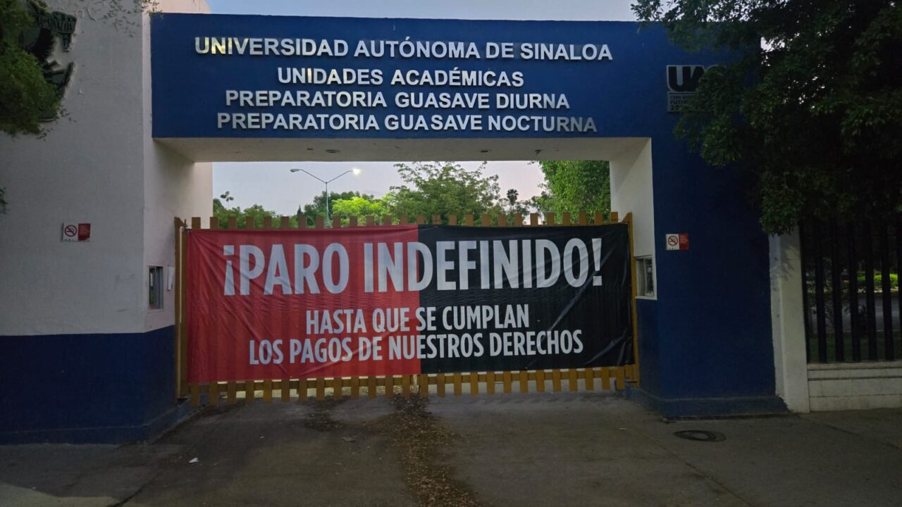 Para labores la UAS en Sinaloa por falta de recursos extraordinarios