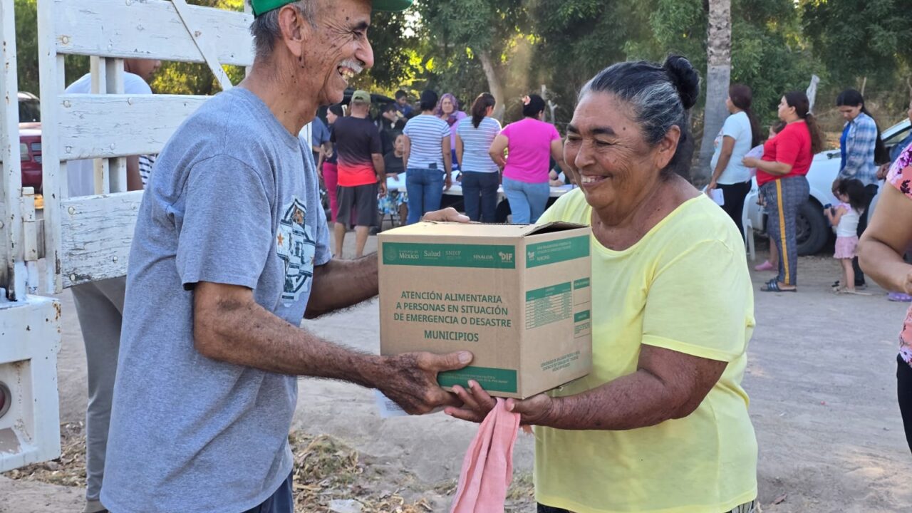 DIF Municipal continúa acciones de apoyo alimentario en comunidades de Juan José Ríos