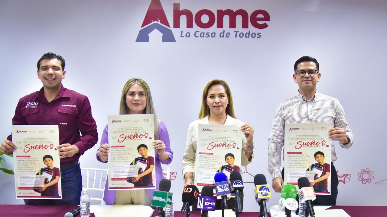 Invita Ayuntamiento de Ahome a donar útiles escolares con campaña “Llenemos mochilas de sueños”