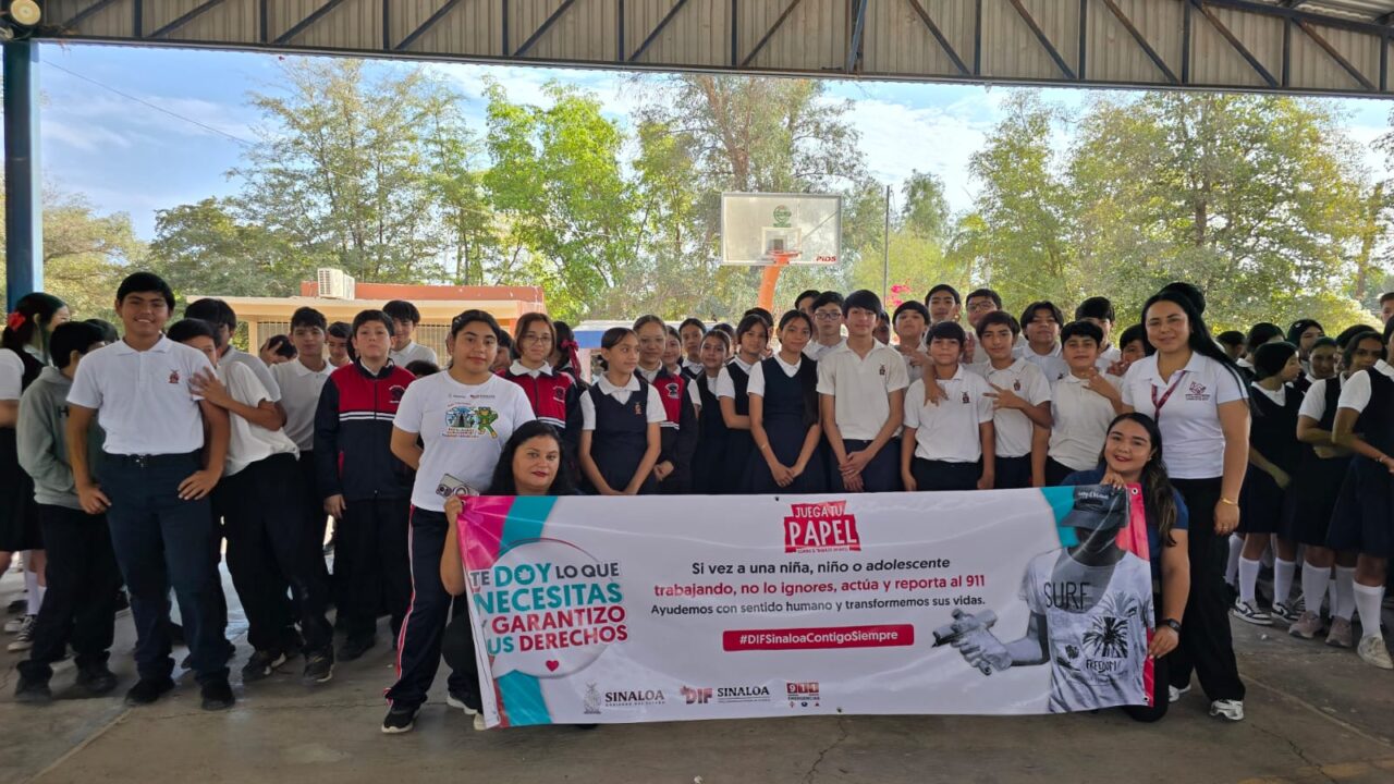 PANNASIR promueve la prevención del trabajo infantil entre estudiantes de Juan José Ríos