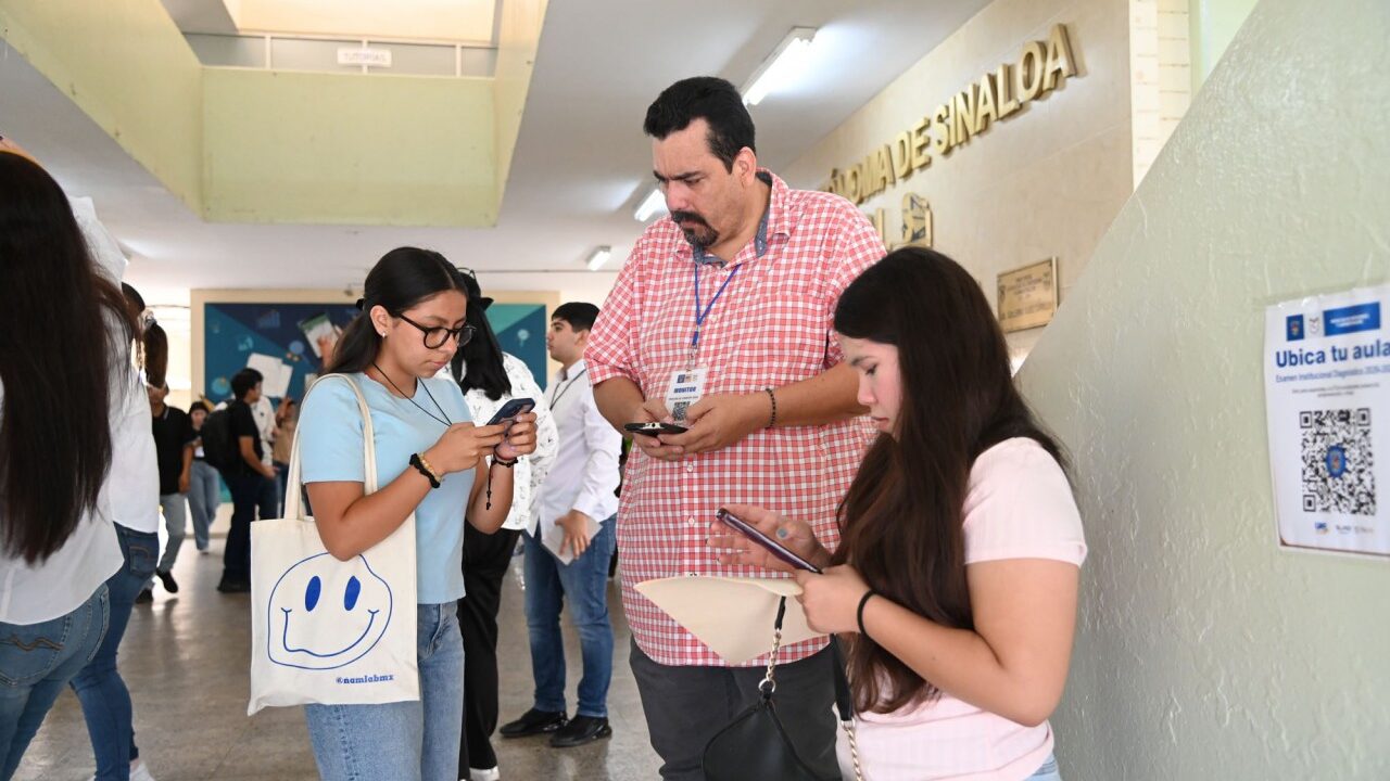 Con fe notarial y certificación ISO, la UAS asegura un proceso transparente y de calidad; Ciudad Universitaria se llena de vida y metas en la Jornada de Aplicación del Examen Diagnóstico