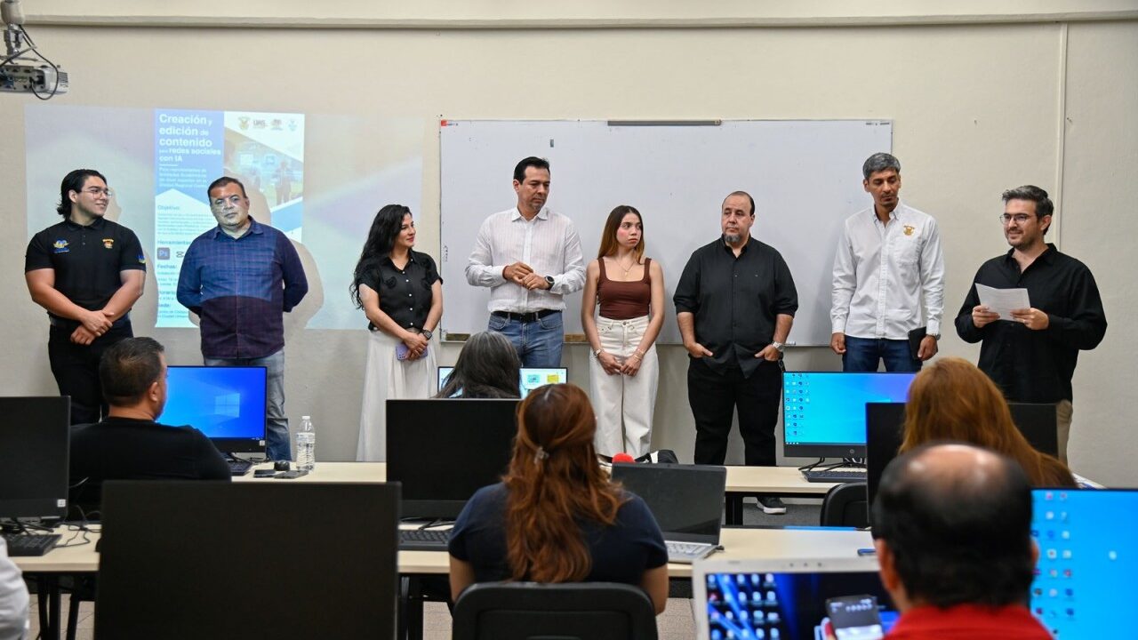 ¡La IA al servicio de la educación! La Unidad de Bienestar Universitario y el Centro de Cómputo inician taller de creación de contenido digital