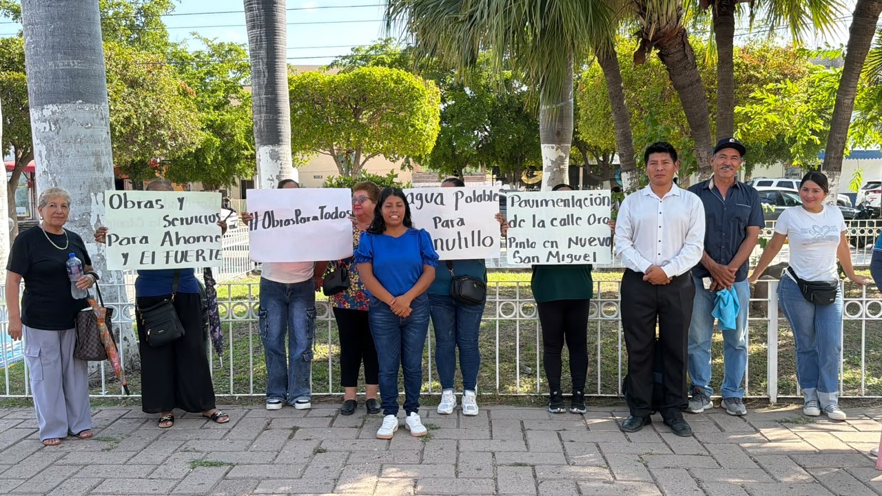 Antorchistas anuncian marcha en Los Mochis para exigir servicios públicos de calidad