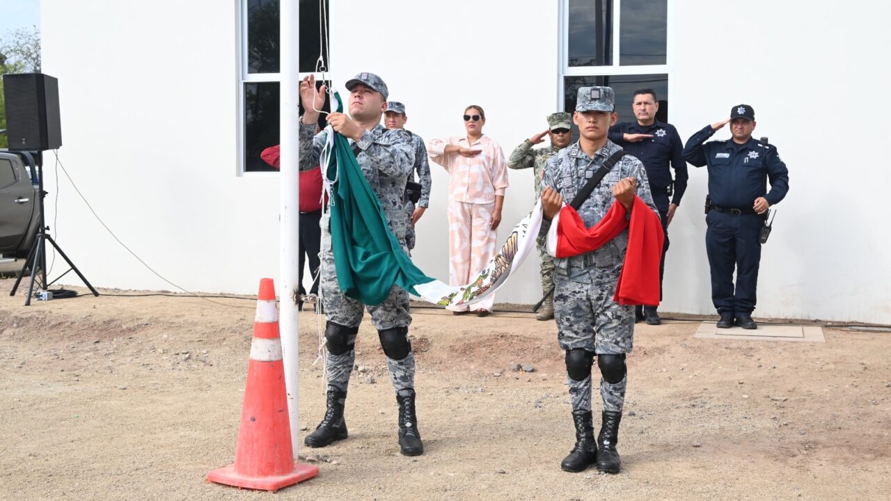 Guardia Nacional encabeza Acto Cívico en el Ayuntamiento de Juan José Ríos