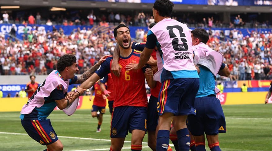 España vence a Bélgica y avanza a las semifinales del Mundial 2026