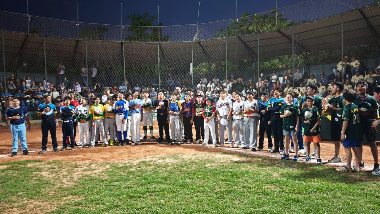 Arranca oficialmente el Torneo de béisbol Nacional Nuevos Valores en la categoría 11-12 Años