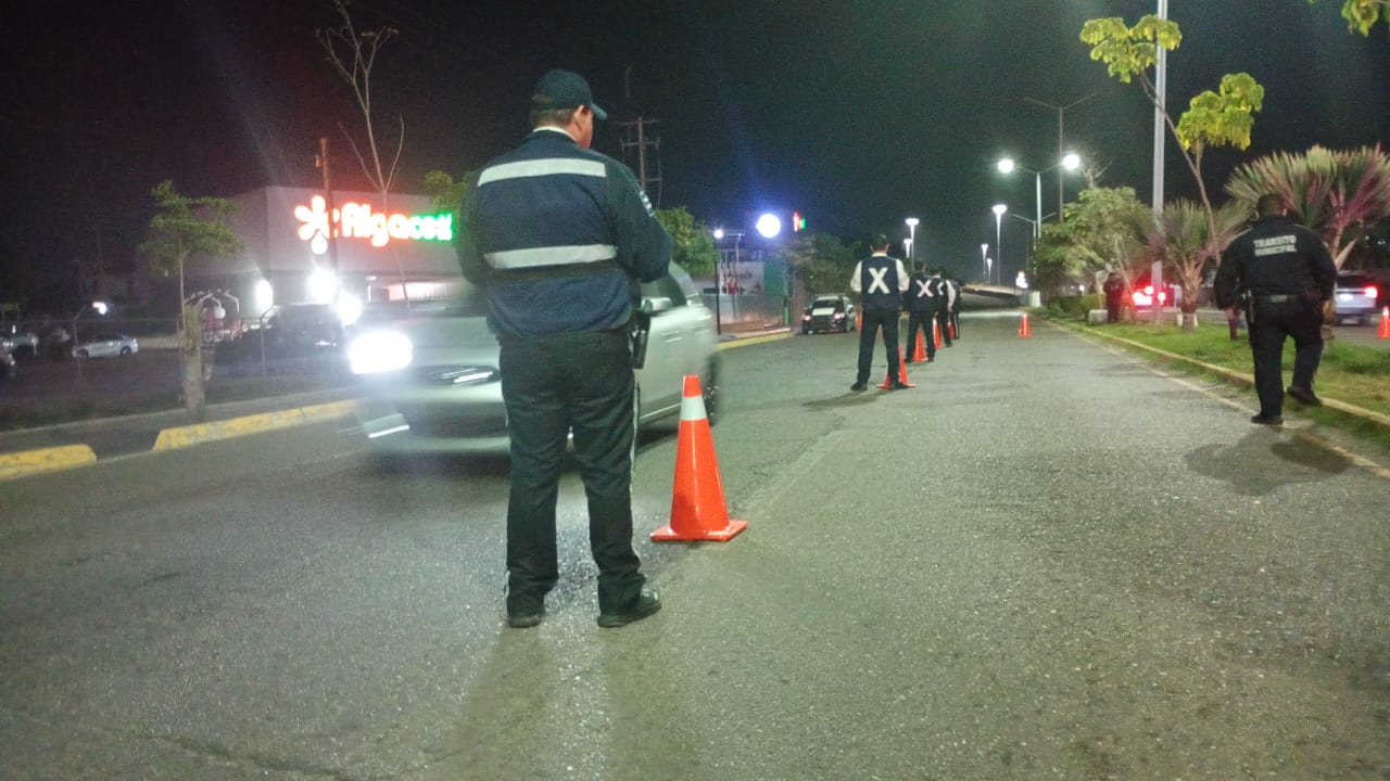 Operativo «Conduce Sin Alcohol» deja 29 conductores detenidos el fin de semana en Ahome